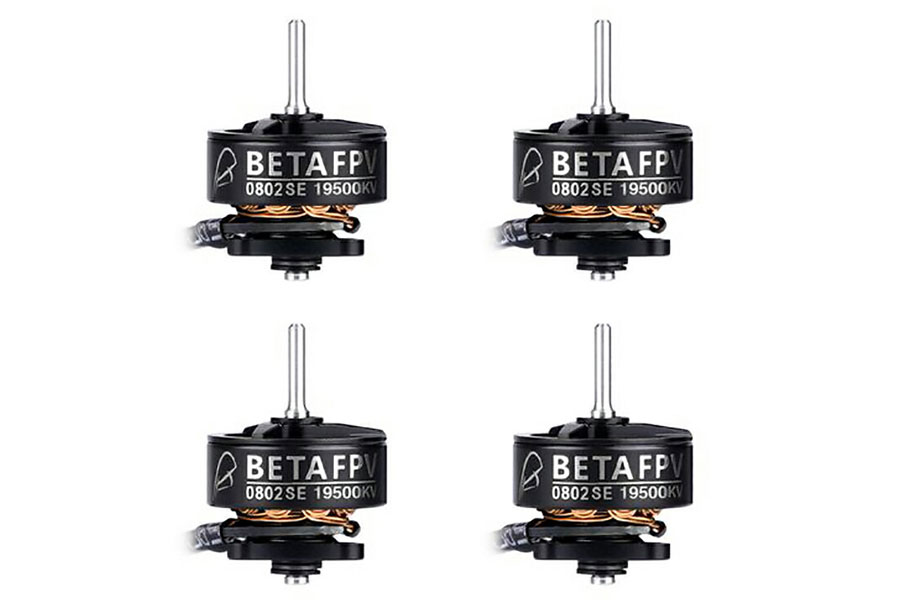 BETAFPV　Meteor65HD ブラシレスモーター 0802SE-19500KV Brushless Motors(4PCS)