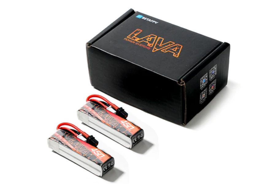 BETAFPV バッテリー LAVA 2S 450mAh 75C Battery (2PCS) 【Meteor 85/Pavo Pico】