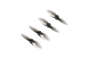 BETAFPV プロペラ Gemfan 2015 2-Blade Propellers 【4PCS】 (1.5mm Shaft)【グレー】【推奨モーター：1103 ブラシレスモーター】【Meteor85】